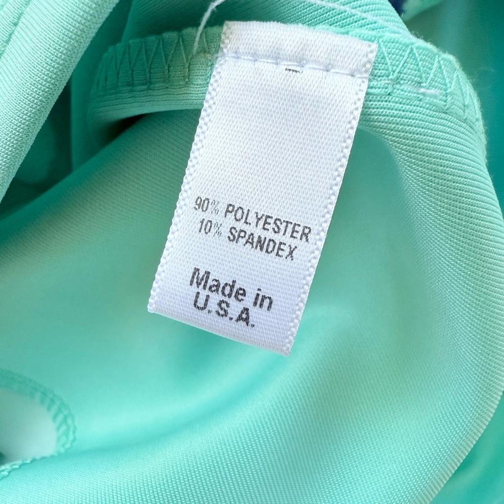 Nasty Gal Wave Crush Open Back Mini Dress Aqua / Turquoise Blue Tie Dye Scuba S - Picture 9 of 16